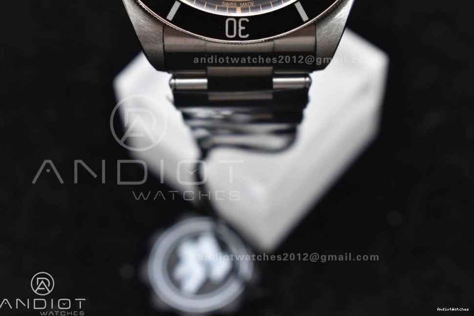 on Black Bay TopPick Heritage Best SS Bracelet ZF V 887 Black 1:1 A2824 Edition Bezel 0714